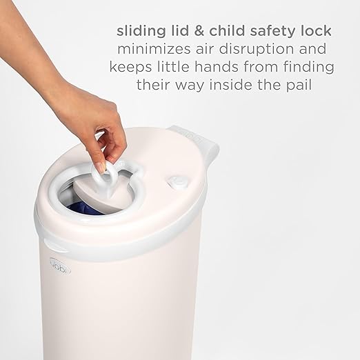Ubbi Stainless Steel Diaper Pail, Odor Locking, No Special Bag Required - Image 6