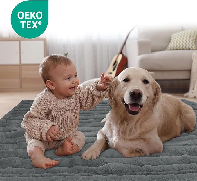 Waterproof Dog Blanket for Bed, Luxury Plush Washable Large Dogs Blankets for - Image 3