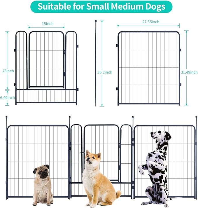 Dog Playpen, Portable Outdoor Dog Fence, Dog Playpen - Image 3