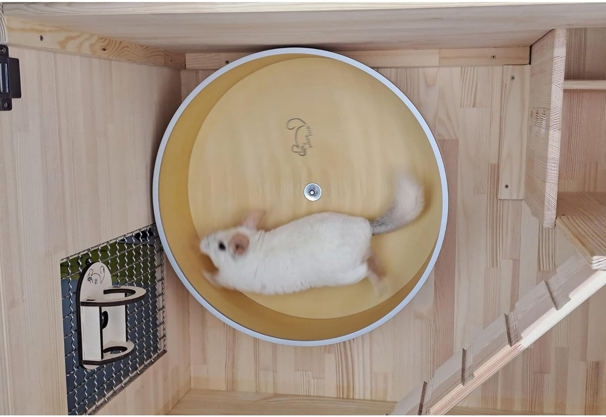 16" Silent Chinchilla Exercise Wheel