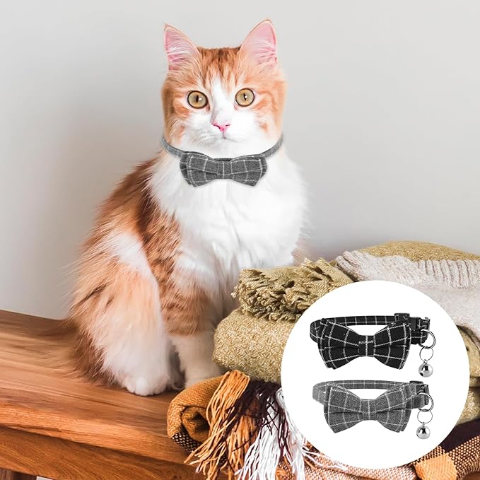 Jeffdad 2Pcs Cat Collar Breakaway, Cat Collar - Image 6