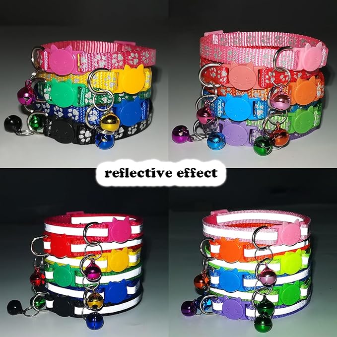 Purple Reflective Cat Collar - Image 4