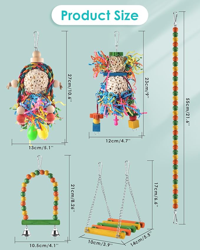 Bissap Conure Toys - Image 2