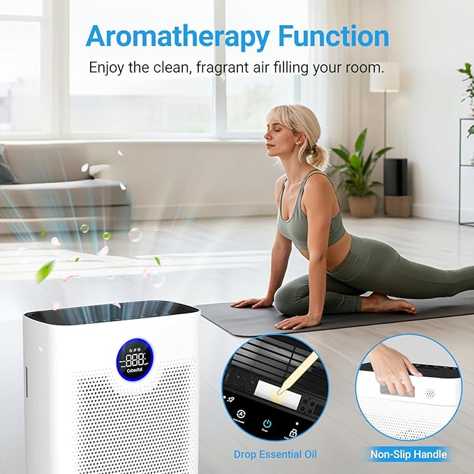 Air Purifiers for Home Large Room Up to 2216 Ft², Cobectal Pet Air Cleaner - Image 5