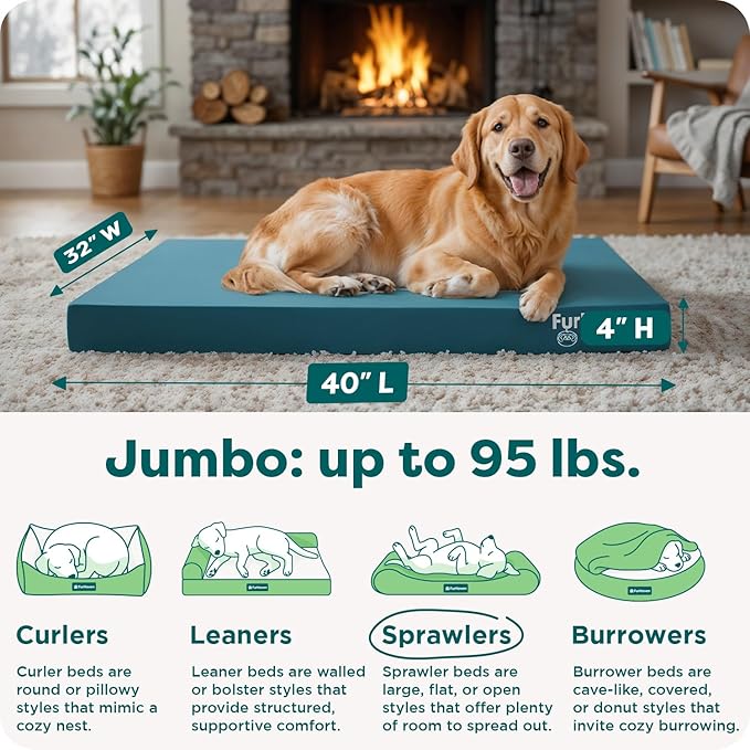 FurHaven Water-Resistant Orthopedic Dog Bed - Image 3