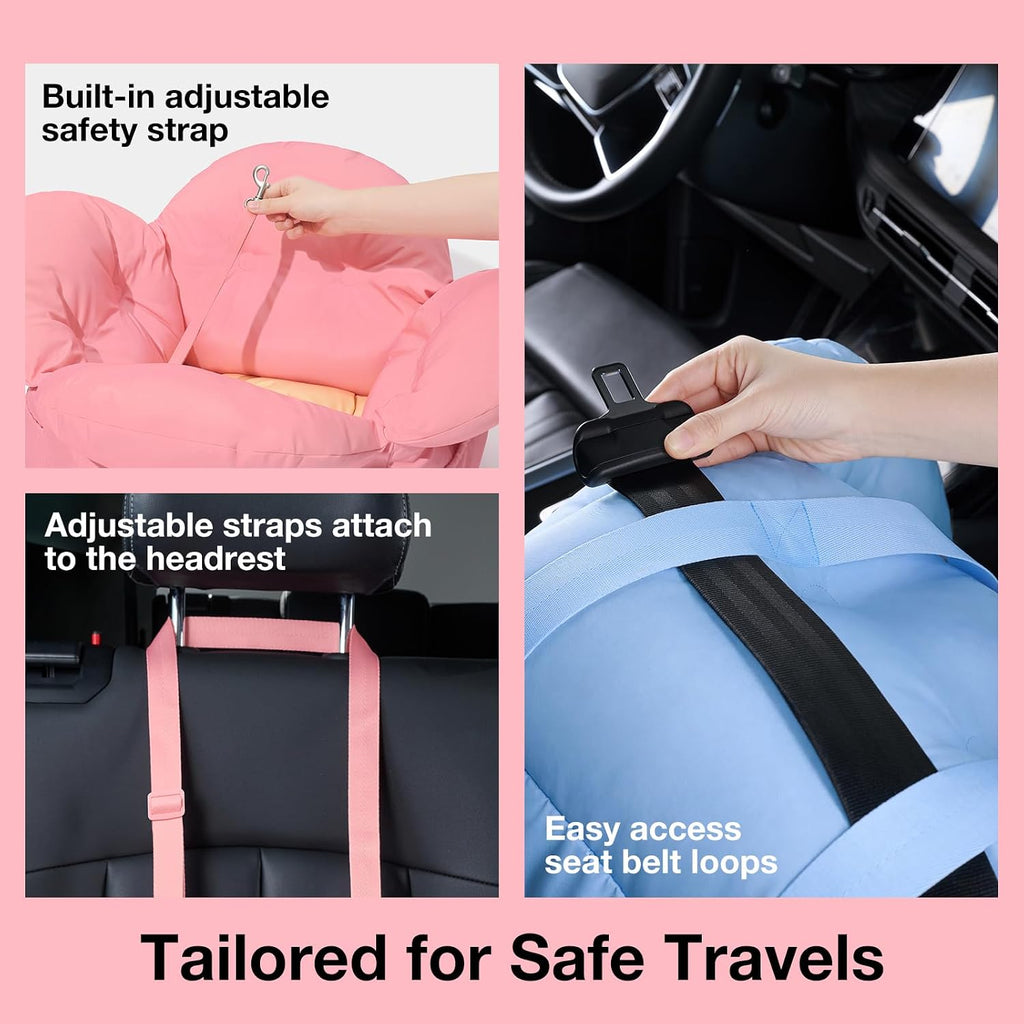 VETRESKA Dog Carrier Dog Car Seat for Small Dogs Washable Cat Carrier