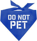 Do Not Pet Dog Bandana by TeesTails