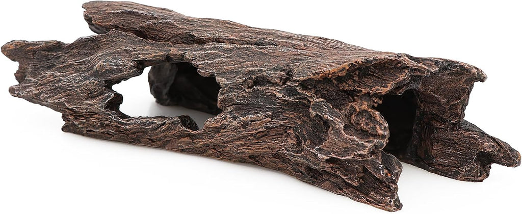 AQUA KT Reptile Hideout Terrarium Tree Trunk Hollow Log Cork Bark for Snake