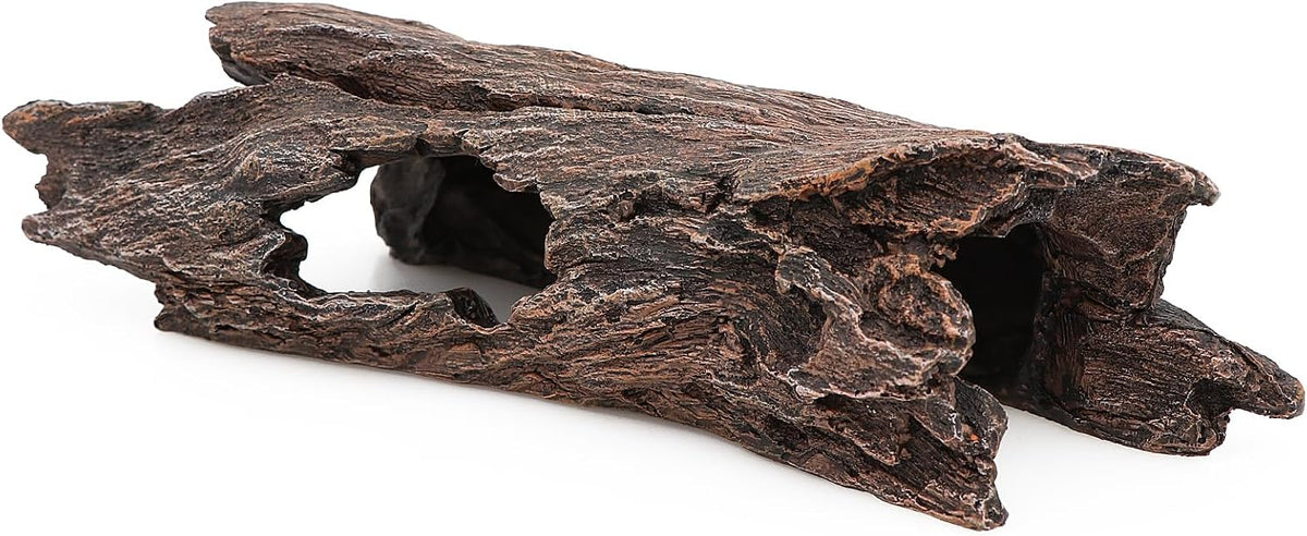AQUA KT Reptile Hideout Terrarium Tree Trunk Hollow Log Cork Bark for Snake