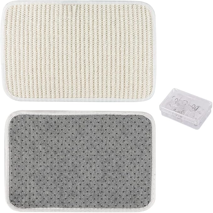 2PCS Cat Scratcher Mat Sofa Protector Natural Sisal Cat Scratching Mat Cat - Image 5