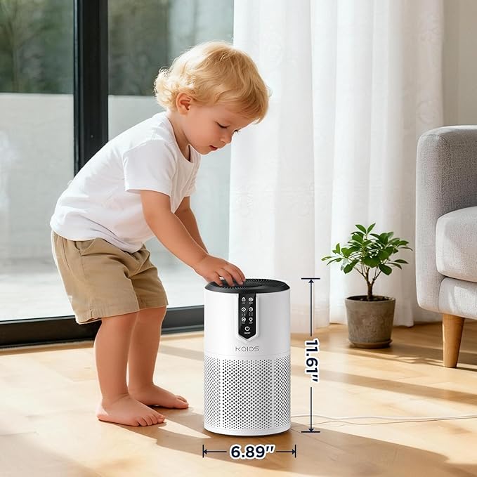 Air Purifiers for Home Large Room Up to 1300 ft², KOIOS H13 True HEPA Air - Image 6