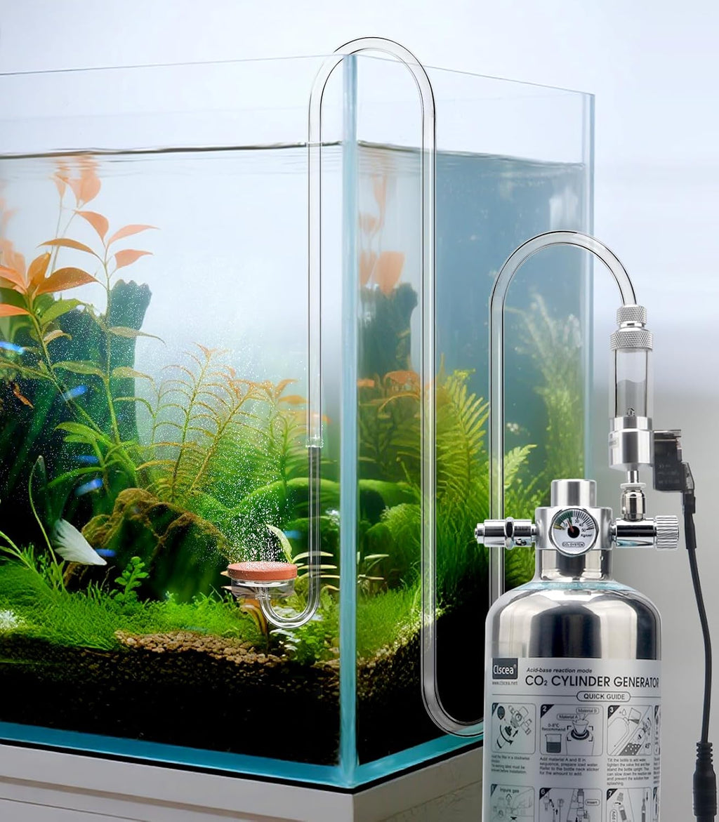 Aquarium CO2 Proof Tubing Flexible Kink-Resistant PU Tube 3/16" (16.4ft), Clear