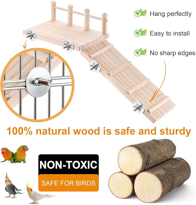 Wooden Bird Habitat Platform - Image 5