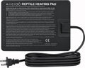 Aiicioo Reptile Heating Pad - Hermit Crab Heater Heat Mat for Reptiles Snake Lizard Terrarium 8 Watt