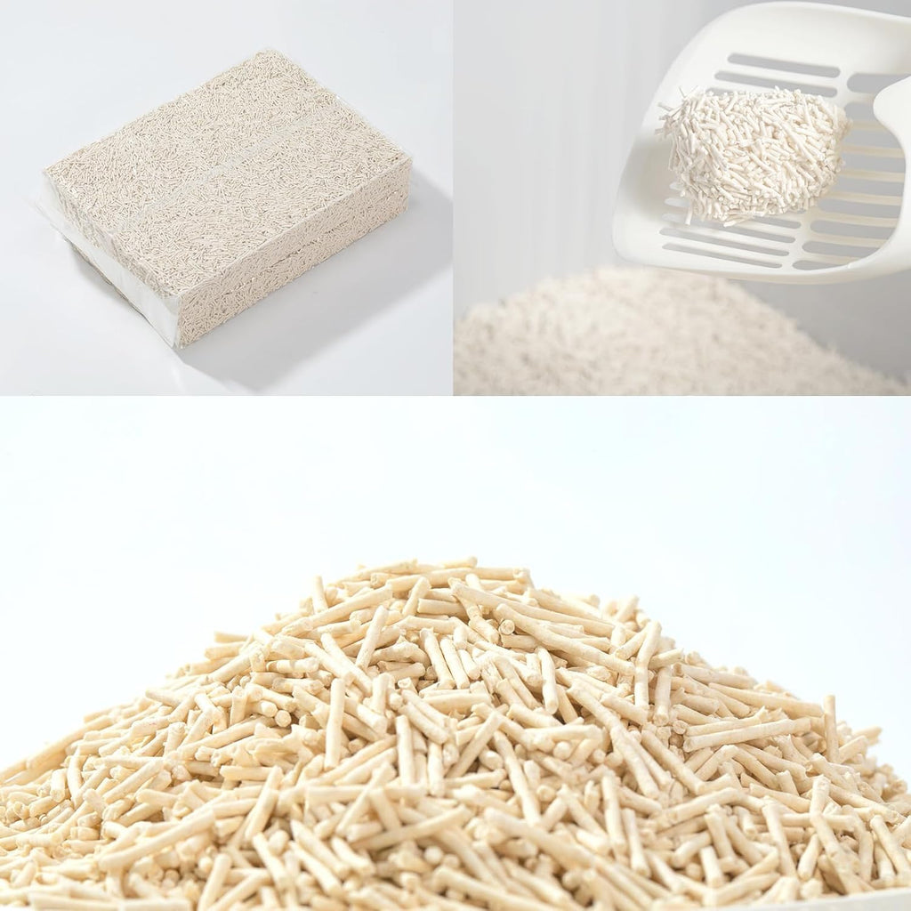 Feeling Best Tofu Cat Litter, Fast Clumping, Unscented, 11.2lb