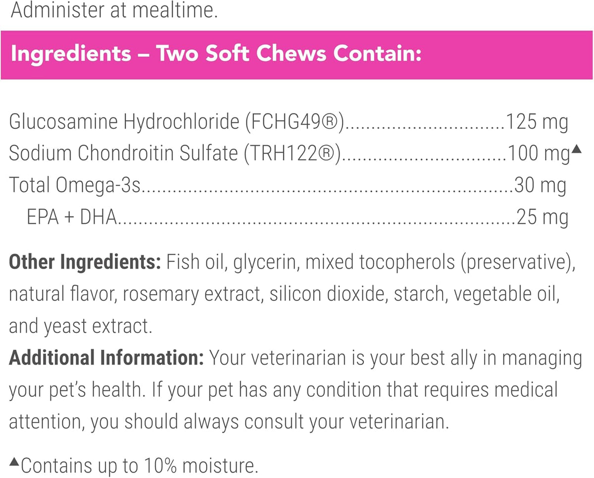 Nutramax Cosequin Joint Health Supplement for Cats, Soft Chews, 60ct