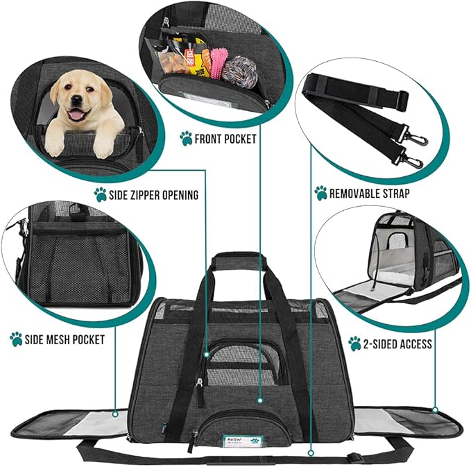 PetAmi Airline Approved Pet Carrier - Image 3