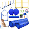Dog Agility Training Equipment, Dog Agility Course Backyard Set by Unknown
