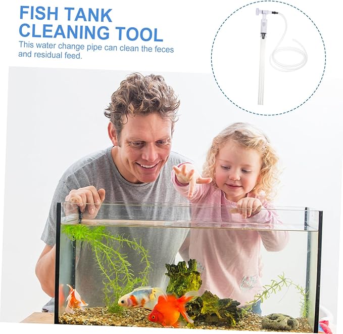 balacoo 2pcs Fish Tank Water Changer Aquarium Cleaning Tool - Image 6
