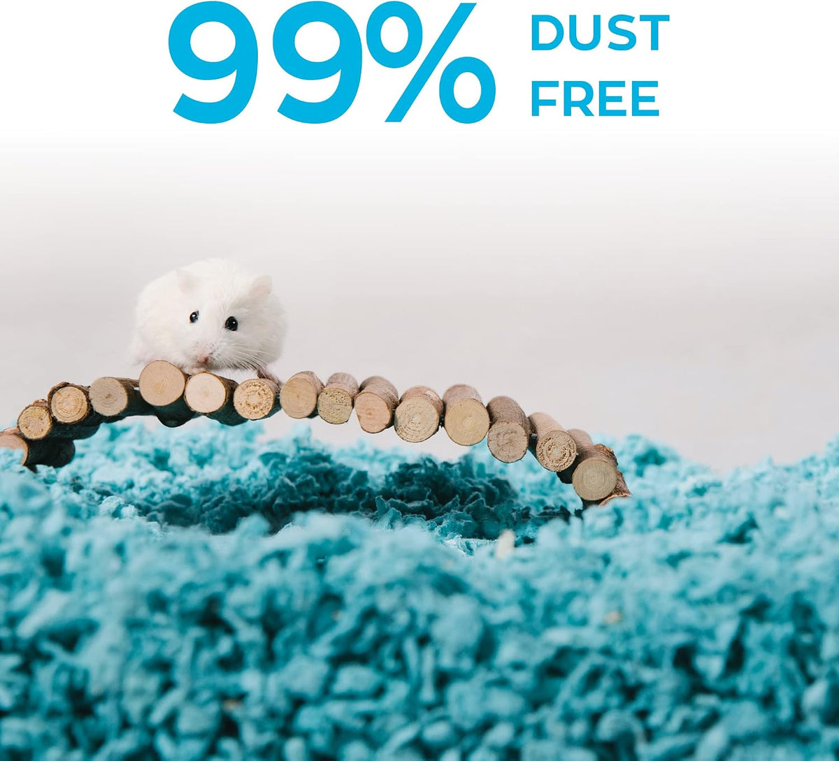 Carefresh Blue Natural Paper Small Pet Bedding, Odor Control, 50L