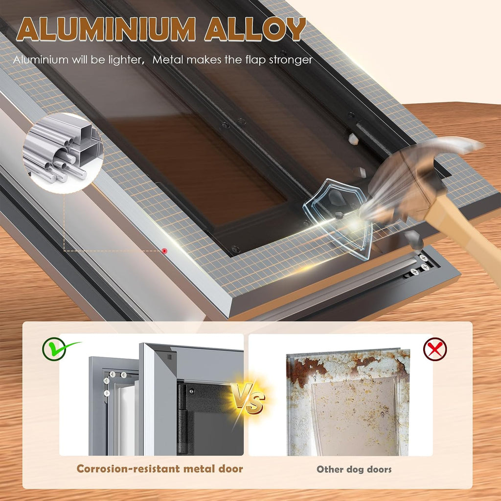 HIDROSIL Replacement Dog Door Flap, Large