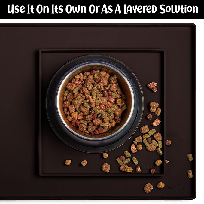 DogBuddy Dog Food Mat – Waterproof Dog Bowl Mat - Image 4
