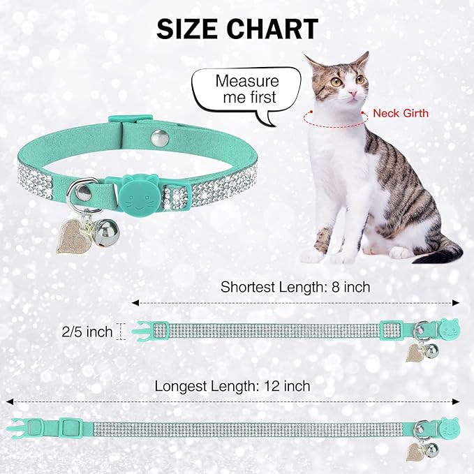 Rhinestone Cat Collar Breakaway - Image 4