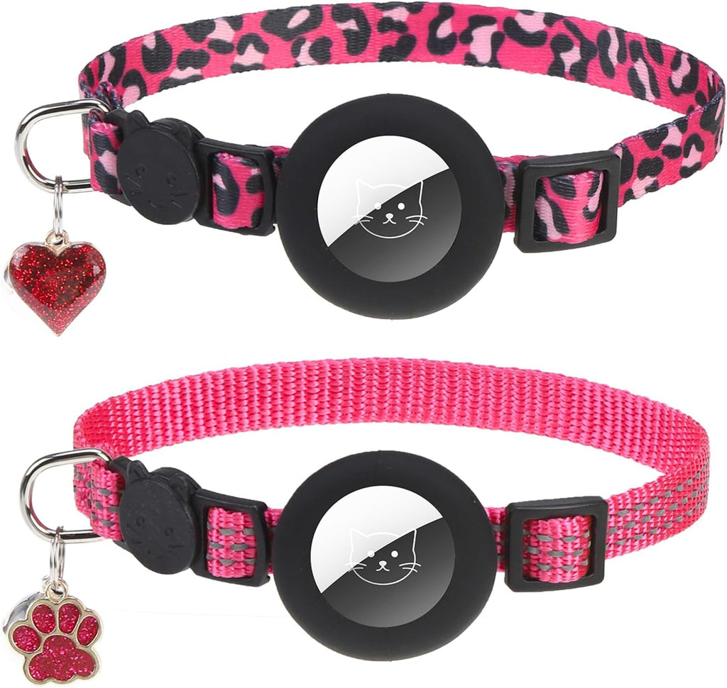PUPTECK Cat Collar Breakaway with Bells, Kitten Outfit