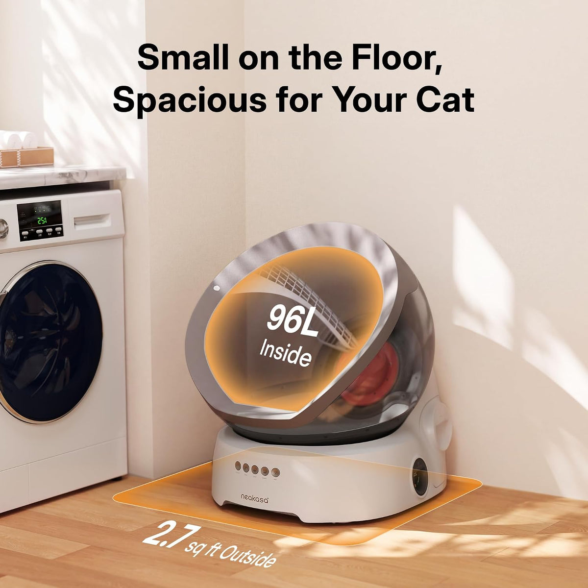 Neakasa M9 Automatic Cat Litter Box with 2-Year Protection Plan