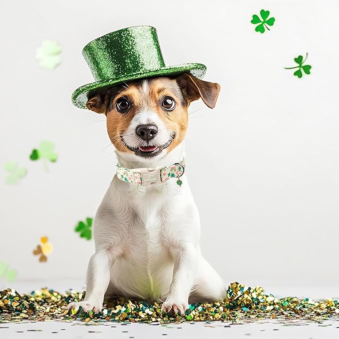 St. Patrick's Day Dog Collar for Large Dogs - Image 3