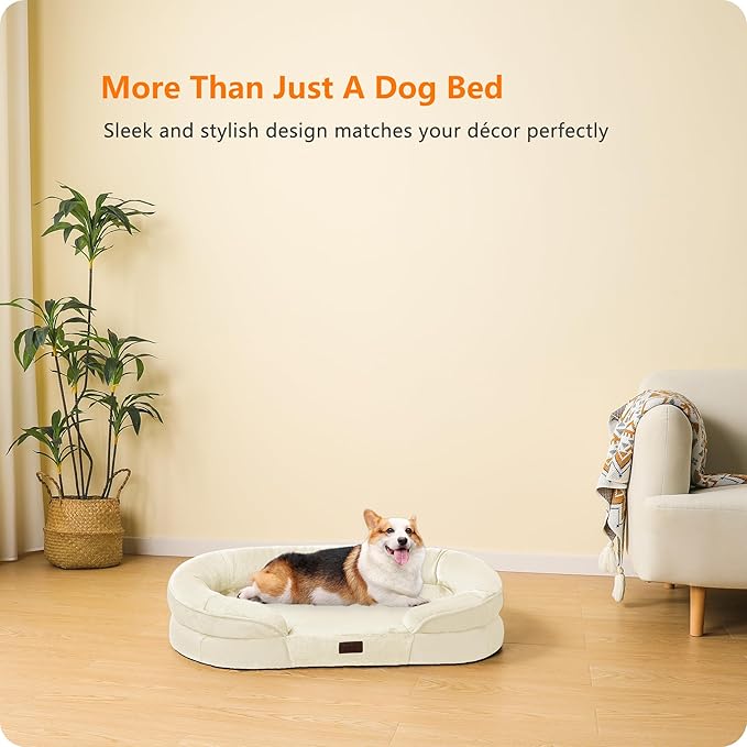 Dwanton Orthopedic Dog Bed for Medium Dogs - Image 9
