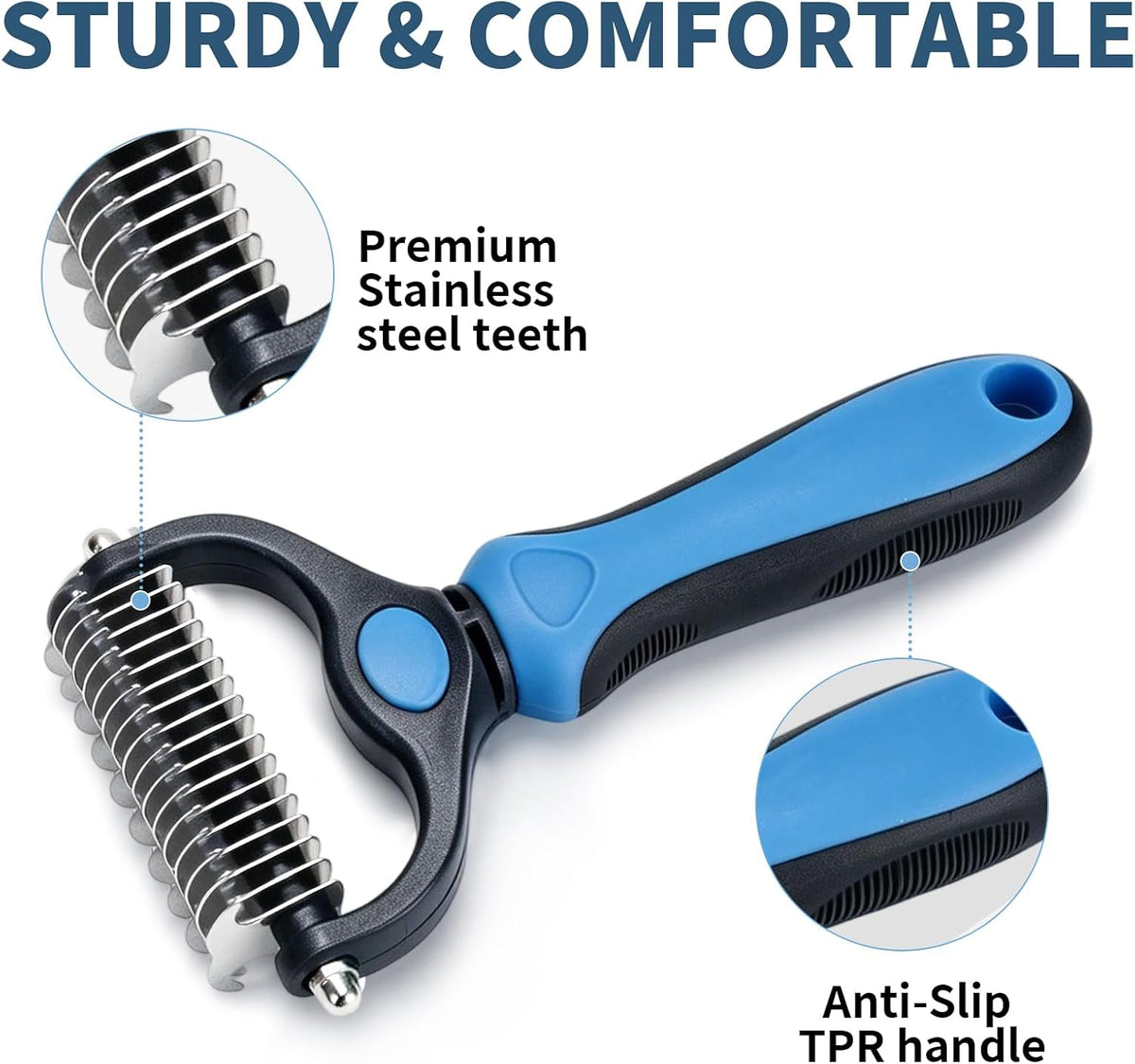 Dog Brush for Shedding Cat Brush Pet Hair Remover Comb Deshedding Dog Brush