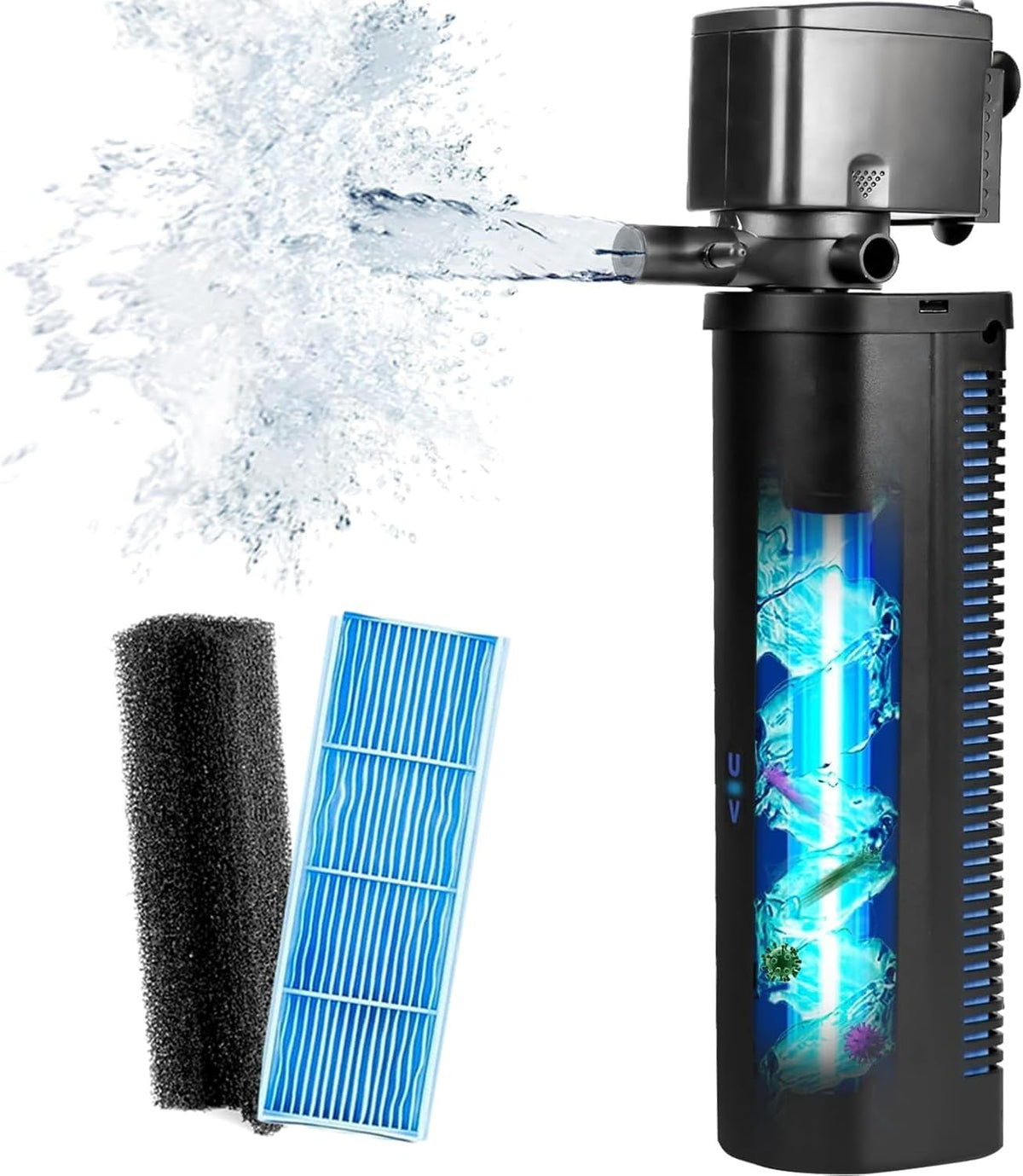 TARARIUM P10F Kit + Additional Filter Sponge