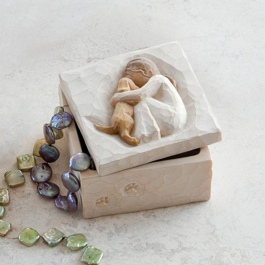 Willow Tree True Keepsake Box, Sculpted Hand-Painted Bas-Relief Box