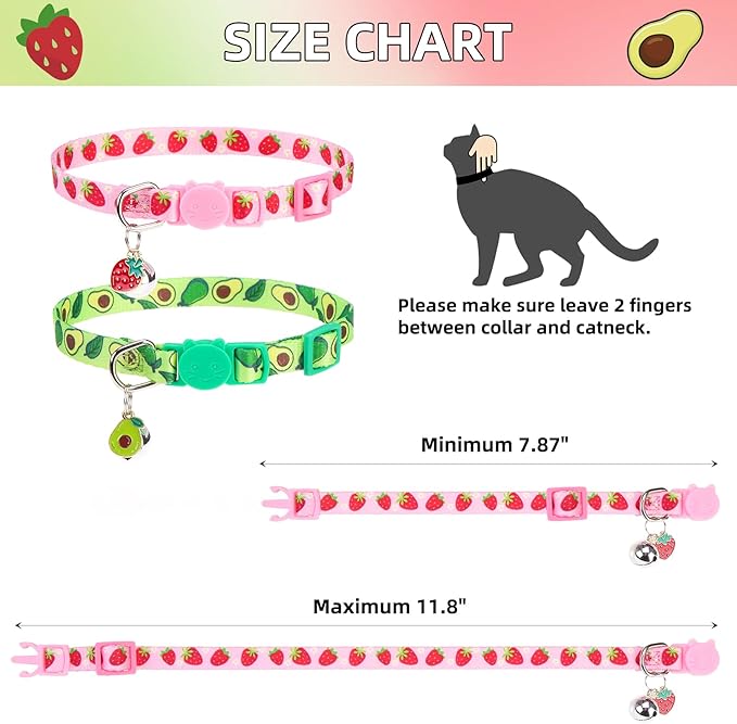 PUPTECK Breakaway Cute Cat Collar - Image 2