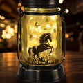 kyoryuger Horse Gifts for Women/Men Horse Lovers Solar Lantern Mom Birthday by kyoryuger