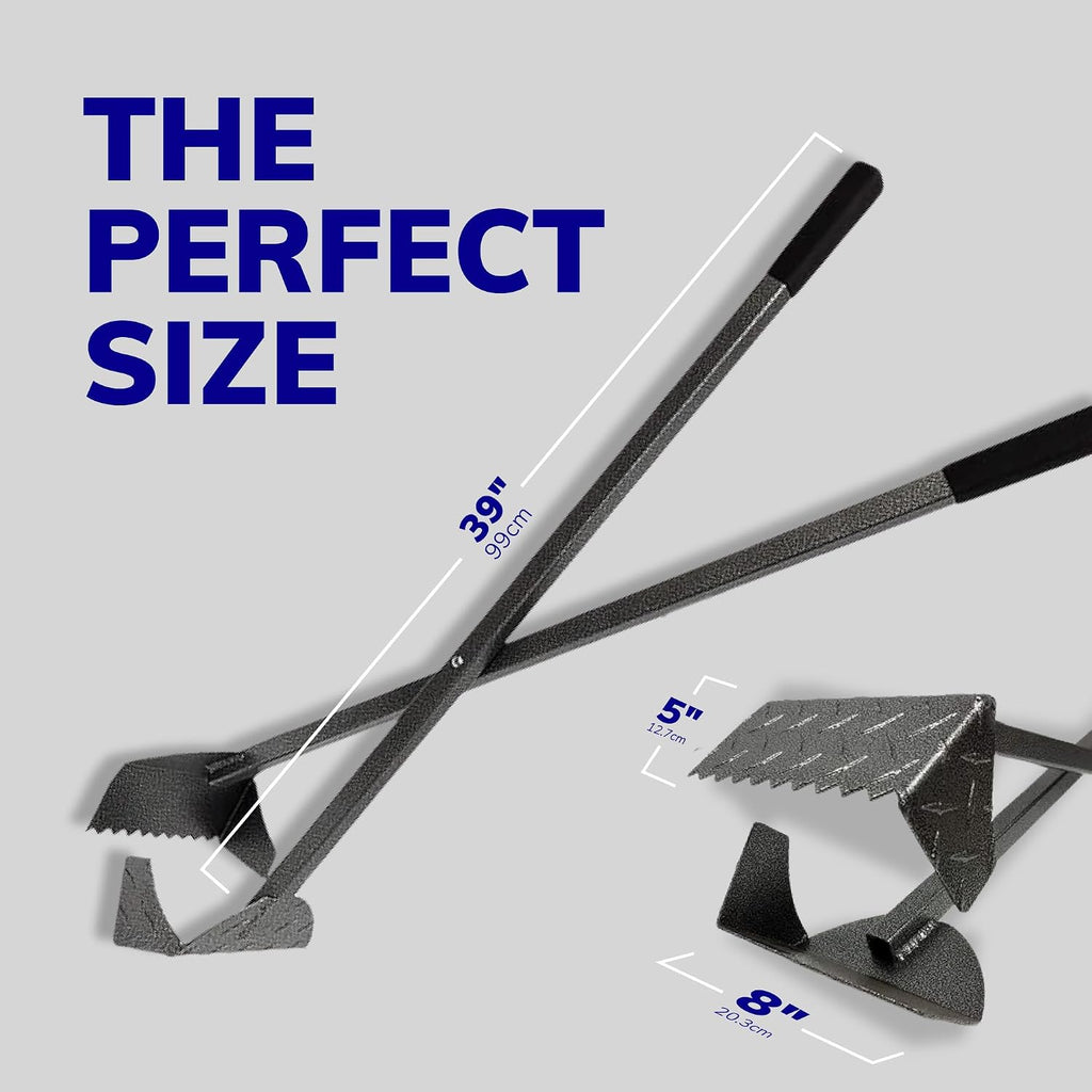 ActiveDogs Dog Pooper Scooper, Heavy Duty Powder Coated Dog Scoop