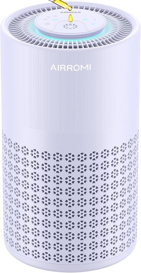 AIRROMI Air Purifier for Bedroom by AIRROMI