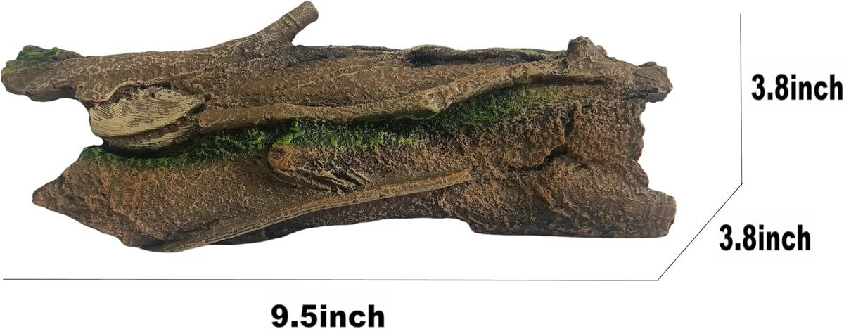 Nature-Inspired Hideout:The Best Bark-Texture Hide for Reptile or Fish