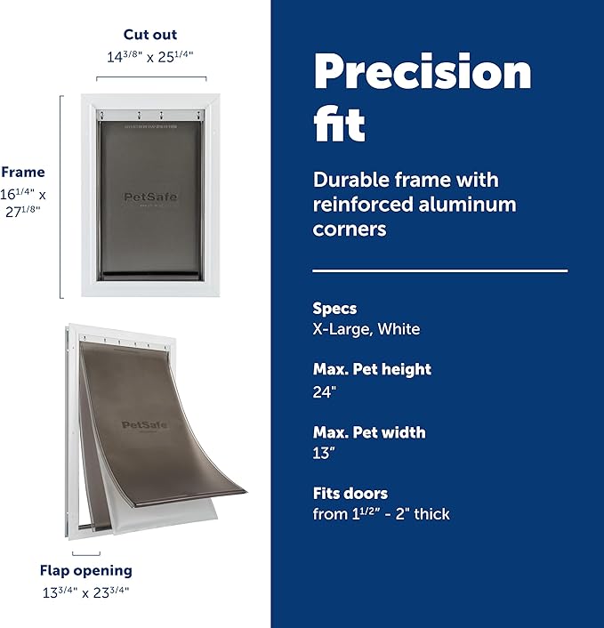 PetSafe Extreme Weather Aluminum Pet Door - Image 3