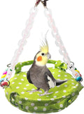 Hanging Parakeet Hammock, Medium Bird Beds by MUYG