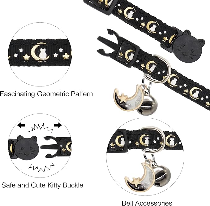 2 Pack Breakaway Cat Collar - Image 3