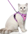 rabbitgoo Cat Harness and Leash Set, Escape Proof Soft Adjustable Vest Harnesses by rabbitgoo