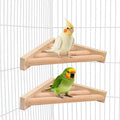 Litewoo Bird Perch Corner Platform Stand Shelf by Litewoo
