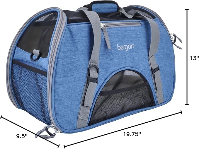 Coastal Pet - Bergan - Comfort Carrier - Heather Bermuda - Image 10