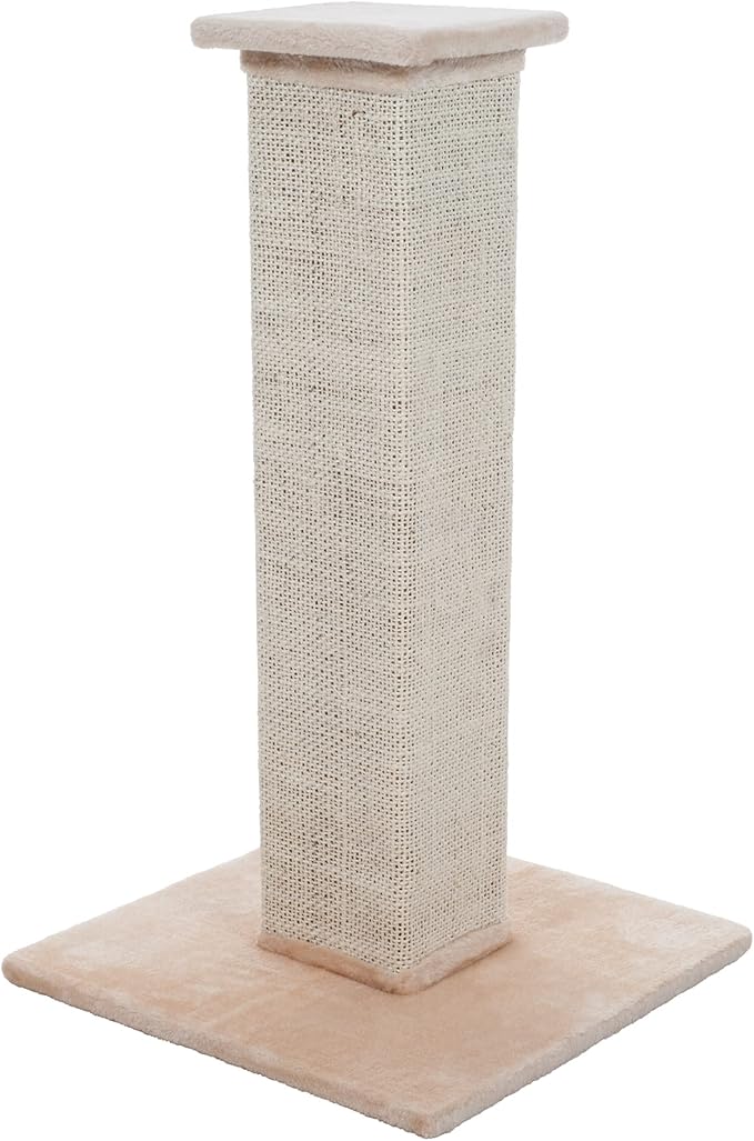 Cat Scratching Post with Carpeted Base by PETMAKER