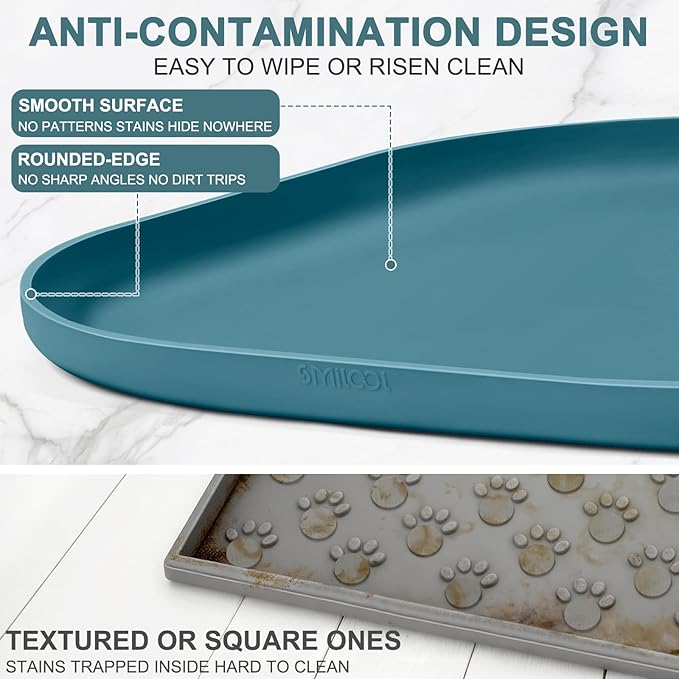 Small Silicone Pet Food Mat - Image 5