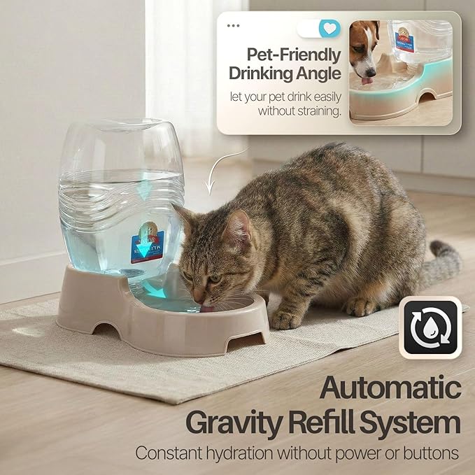 Flexzion Automatic Gravity Pet Waterer - Image 3