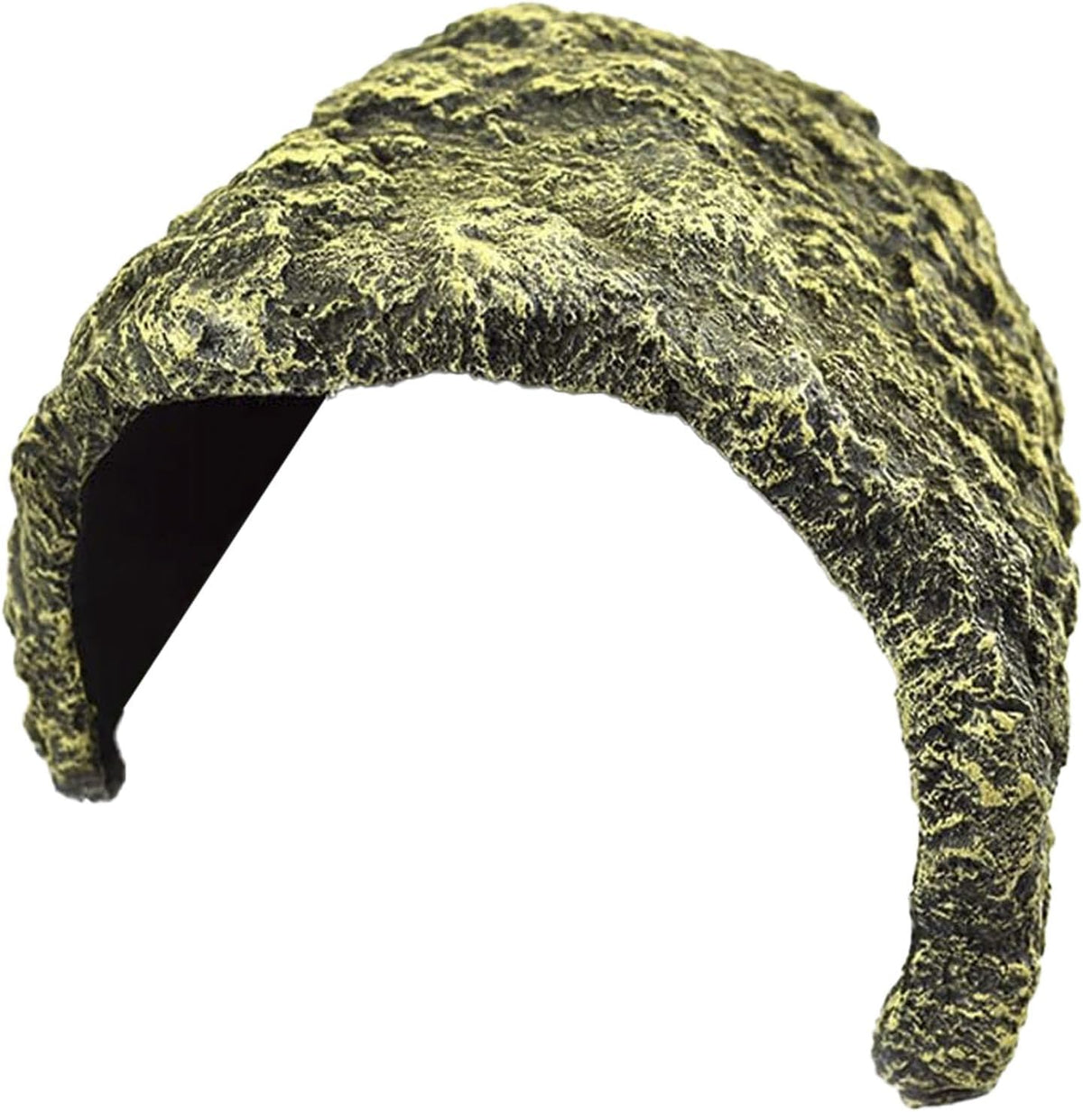 OMEM Resin Reptile Hideout: Extra Large Simulation Rock Cave for Ball Pythons, Lizards, Large Reptile Evasion -Aquarium Turtle Fish Tank Landscaping