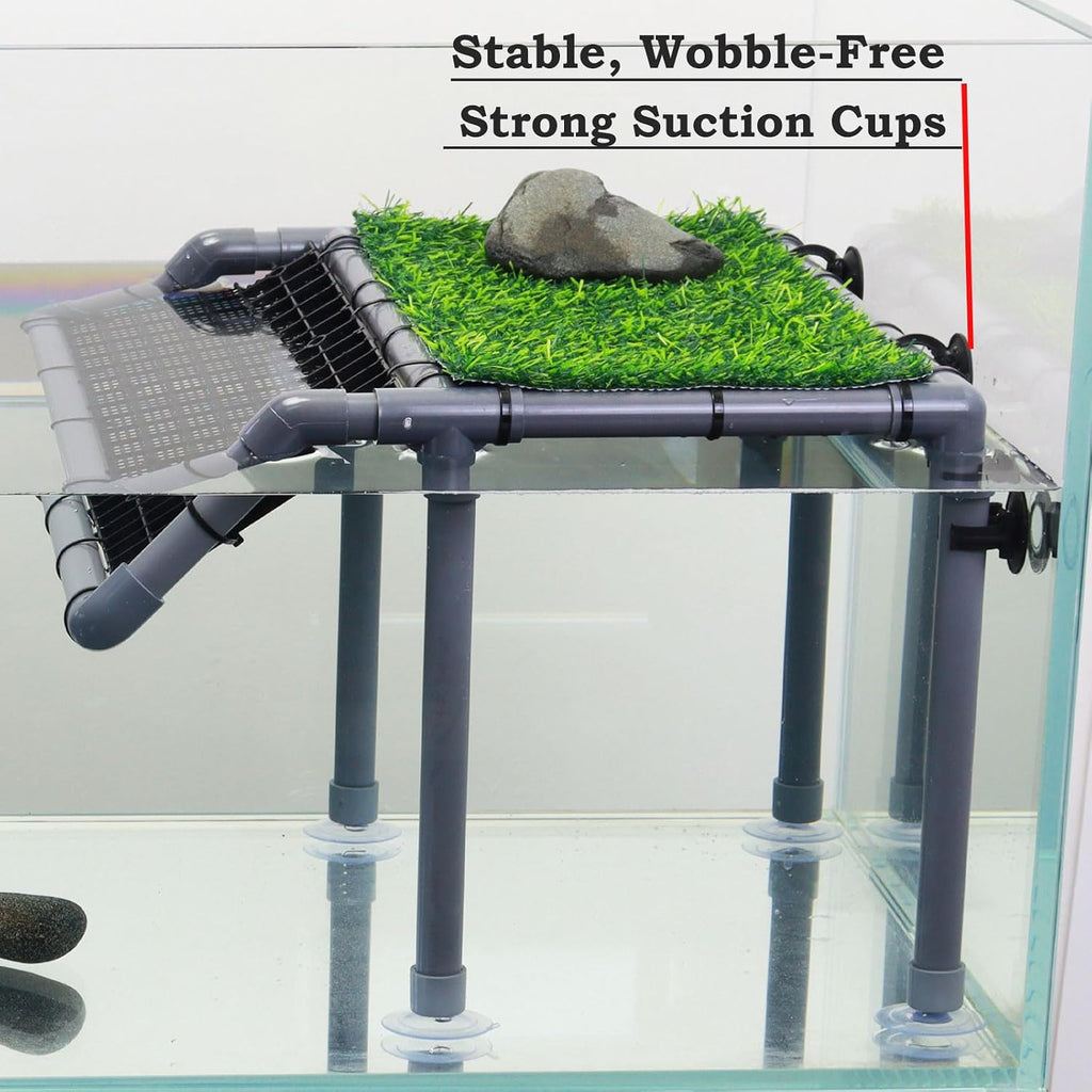 Extra Large Turtle Basking Platform with Artificial Grass